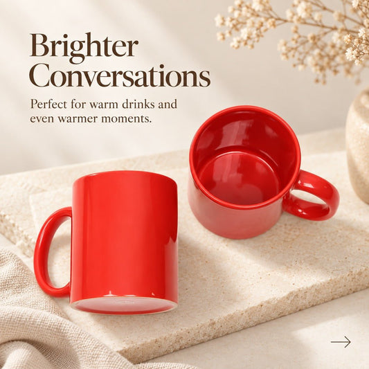 Festive Holiday Gift Box for Two with Red Mugs, a Cheese Board and Knit Throw - Gifterria US - Gift Box