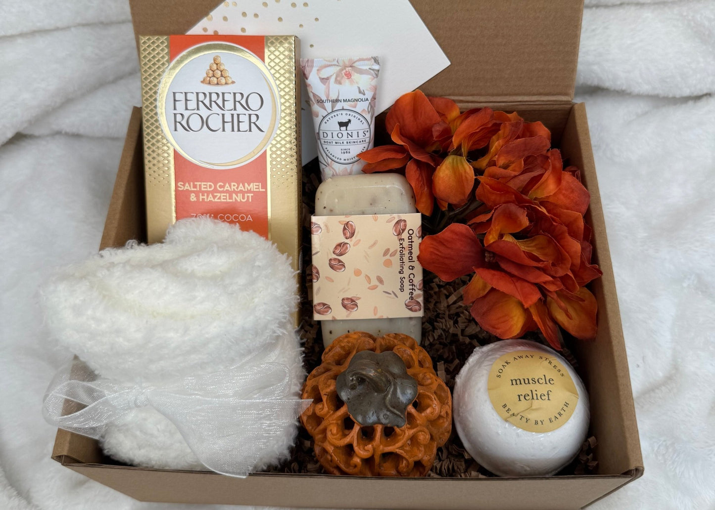 Relaxation & Chocolate Treats Box - Gifterria -