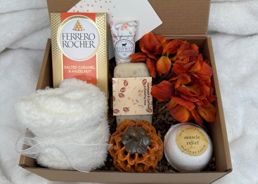 Relaxation & Chocolate Treats Box - Gifterria -