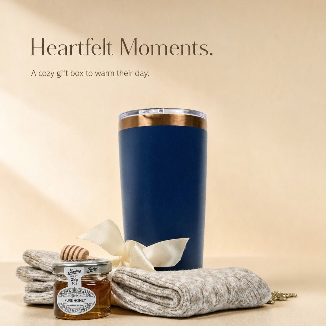 Sweet & Sip Gift Box with Tumbler - Gifterria US - Gift Set