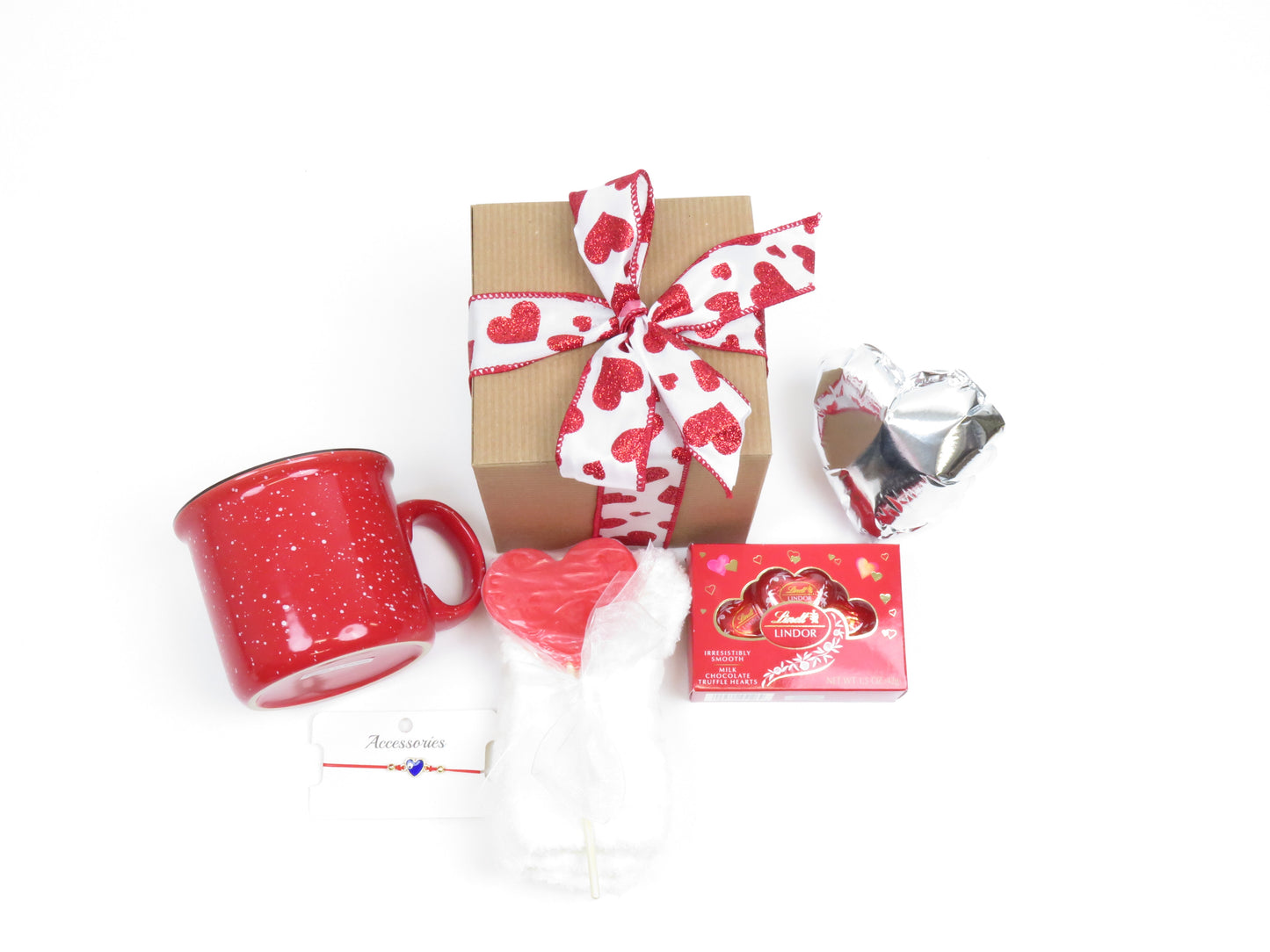 Valentine's Day Heartfelt Gift Set with Mug & Treats - Gifterria US - Gift Set