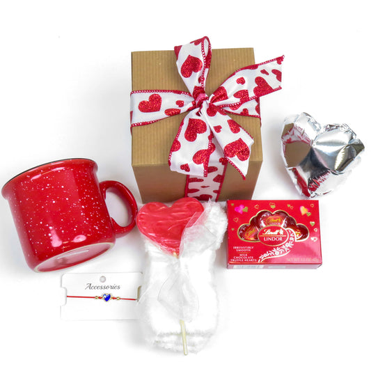 Romantic Heartfelt Gift Set with Mug & Treats