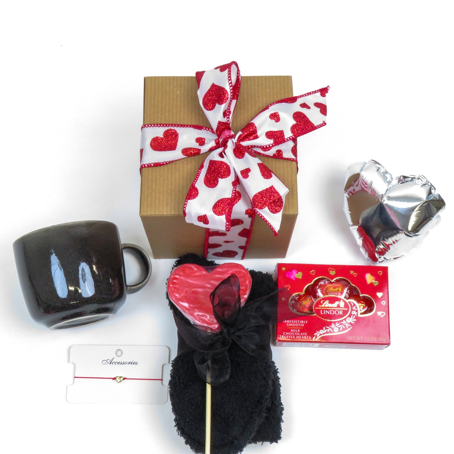 Romantic Heartfelt Gift Set with Mug & Treats