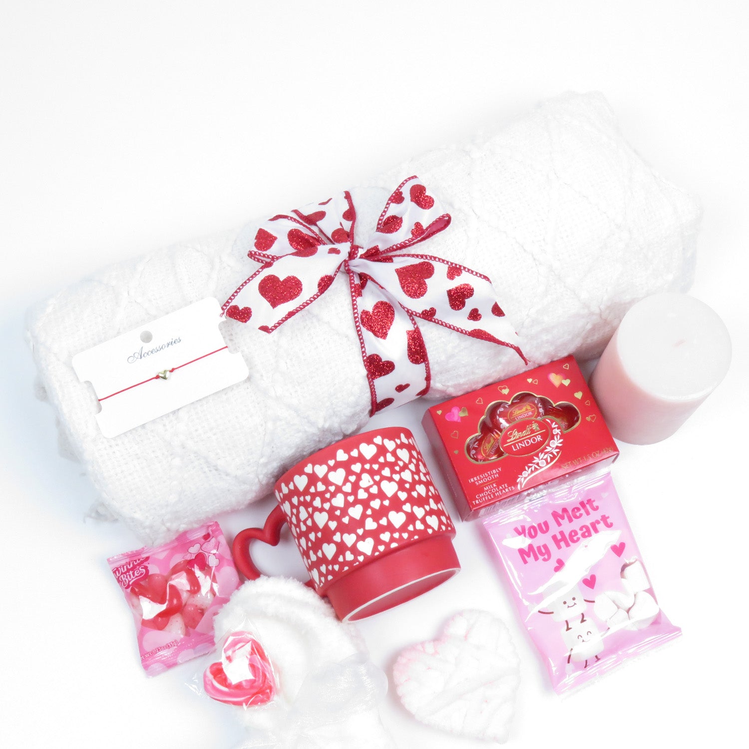 Cozy Valentine's Day Gift Box with Blanket | Gifterria US
