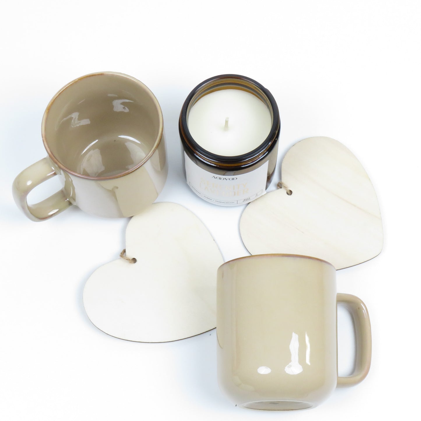 Cozy Comfort Gift Box with a Soft Blanket, Mugs & Journal