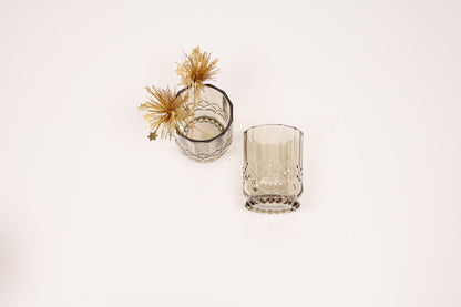 Elegant Cocktail Gift Box with a Copper Shaker, Glasses and Recipe Book