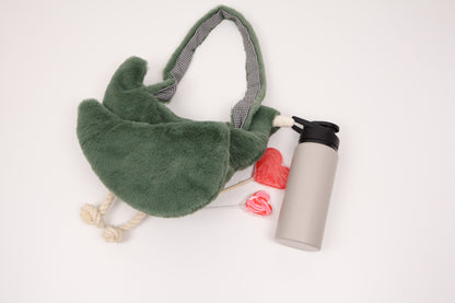 Cozy Plush Backpack Gift Set for Kids with an Insulated Bottle and Treats