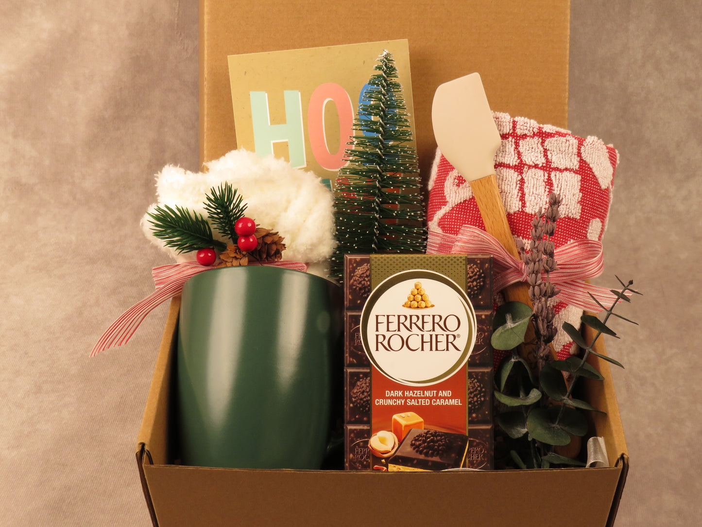 Cozy Christmas Mug & Treats Gift Box