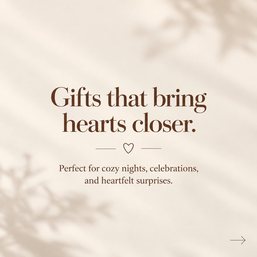 Christmas cocoa gift box closing card
