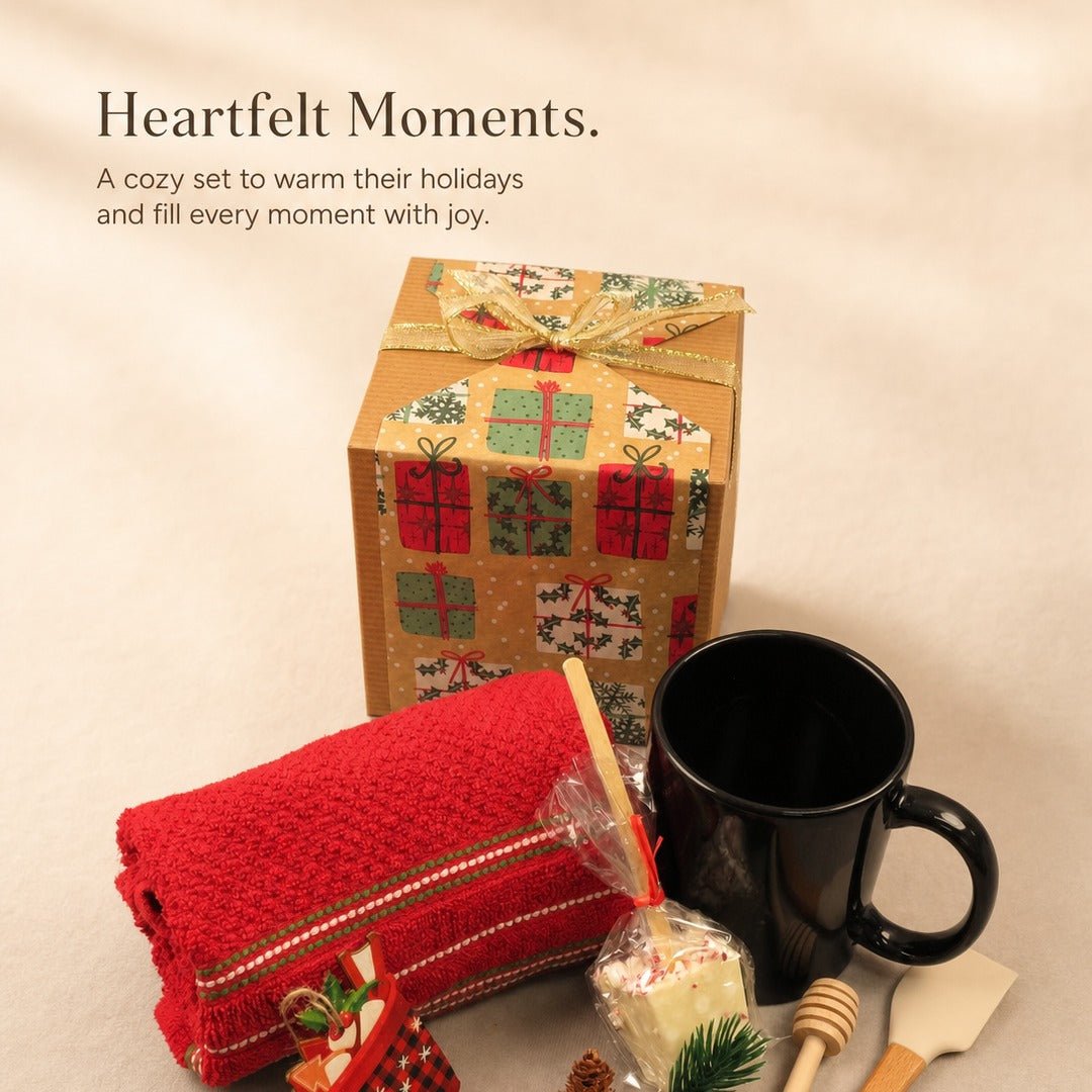 Christmas Mug Gift Set with Accessories - Gifterria US - Gift Set