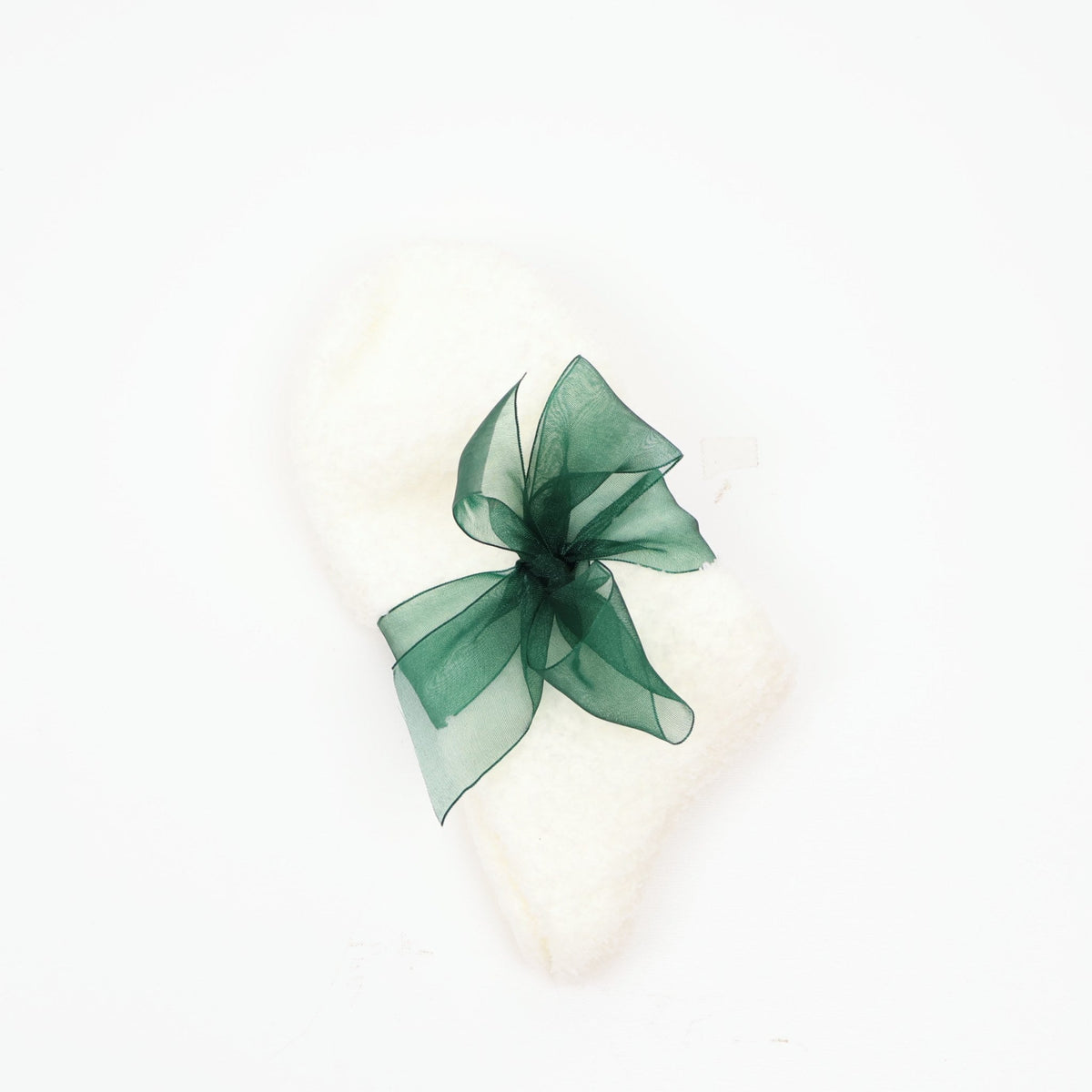 Cozy Christmas Coffee Gift Box - cream fuzzy socks