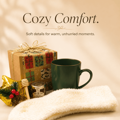 Cozy Christmas Green Mug Gift Set - Gifterria US - 