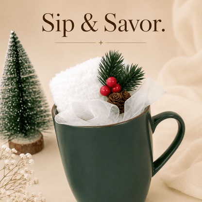 Cozy Christmas Mug & Treats Gift Box - Gifterria US - 