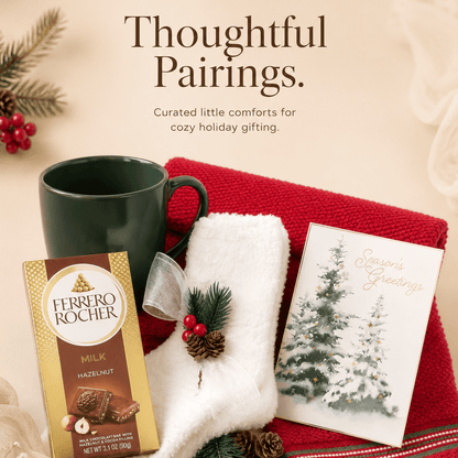 Cozy Christmas Mug & Treats Gift Box - Gifterria US - 