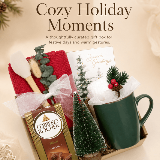 Cozy Christmas Mug & Treats Gift Box - Gifterria US -