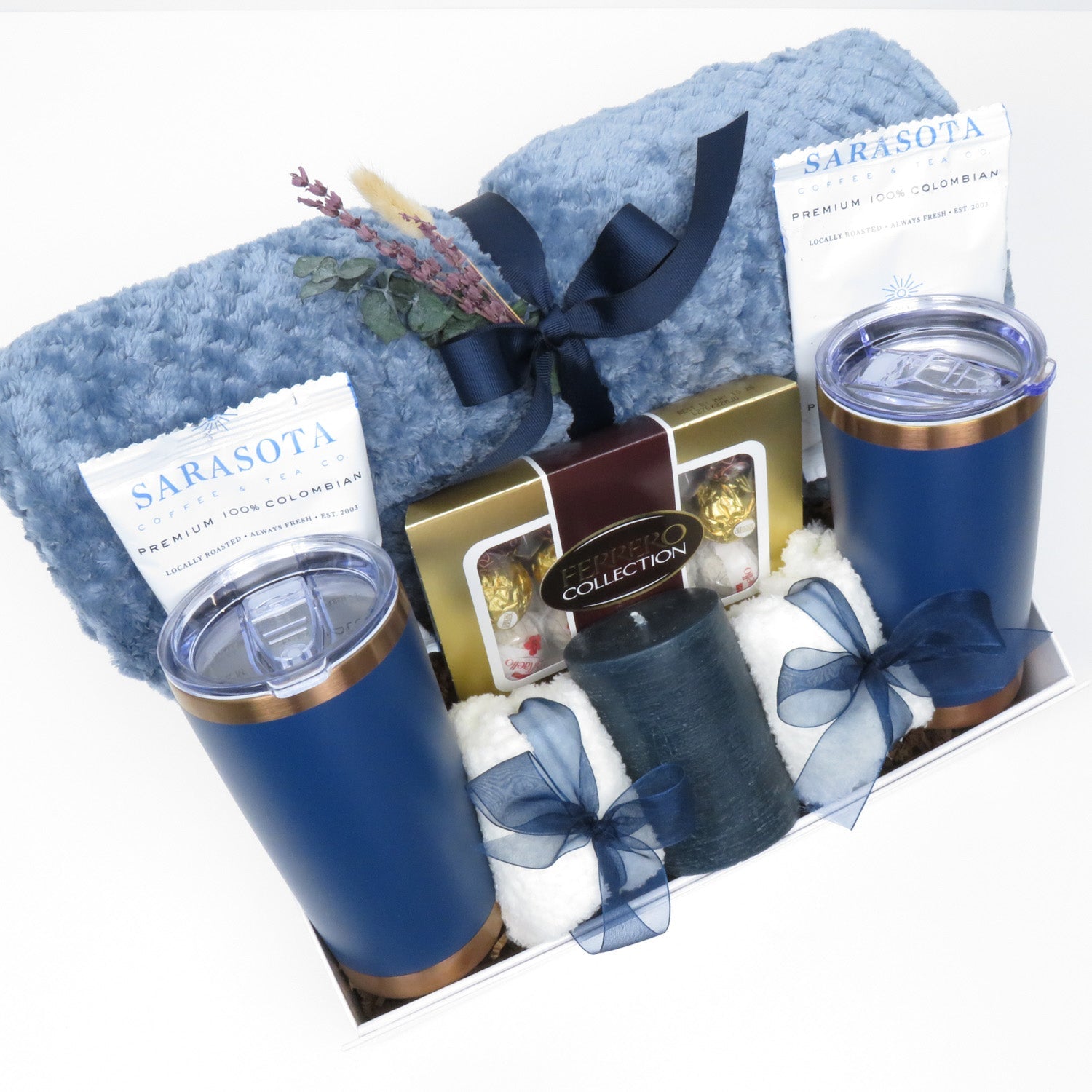 Cozy Coffee Lover Gift Box – Luxury Self - Care Gift Set - Gifterria US - Gift Box