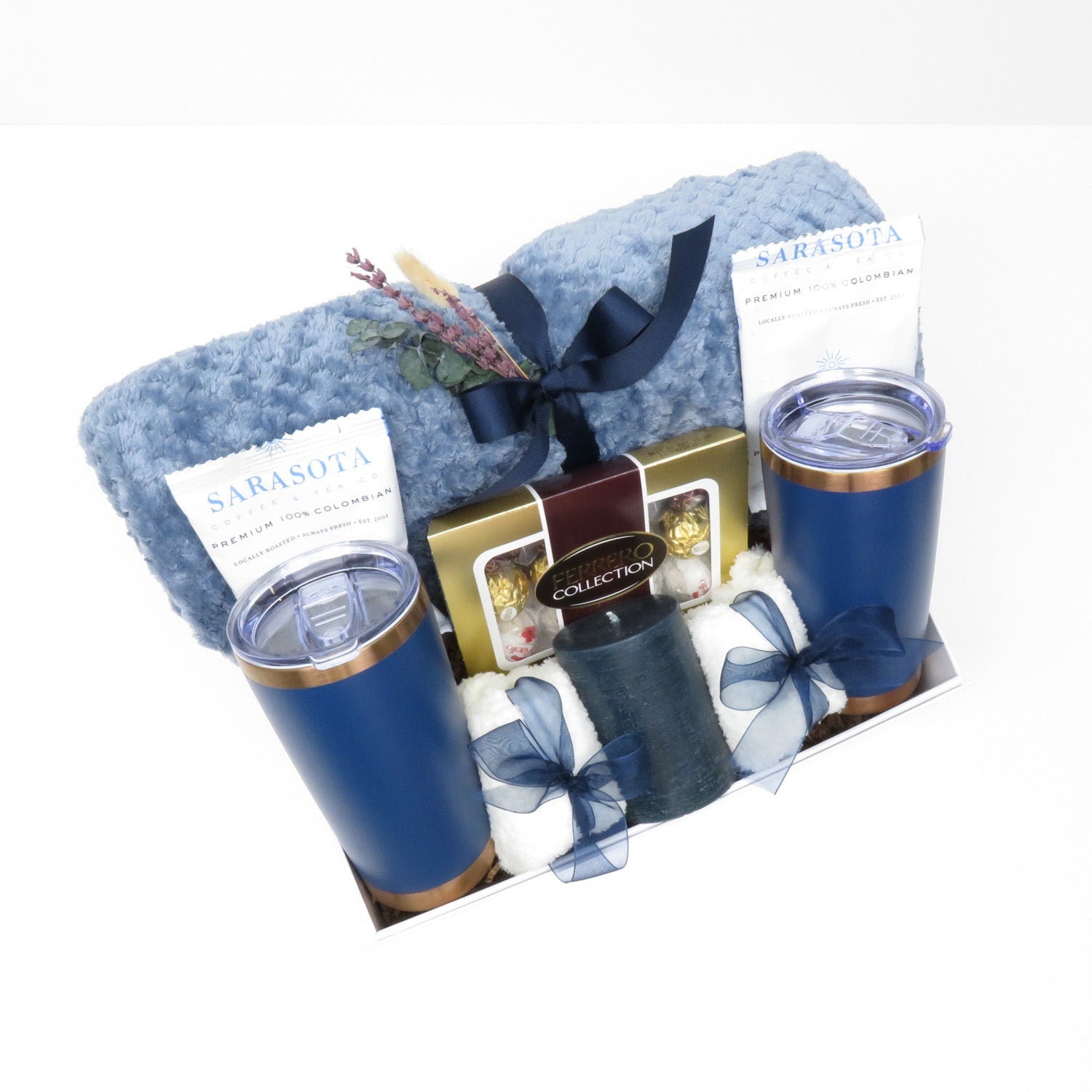 Cozy Coffee Lover Gift Box – Luxury Self - Care Gift Set - Gifterria US - Gift Box