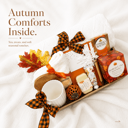 Cozy Fall Gift Box | Autumn Self Care Package - Gifterria US - 