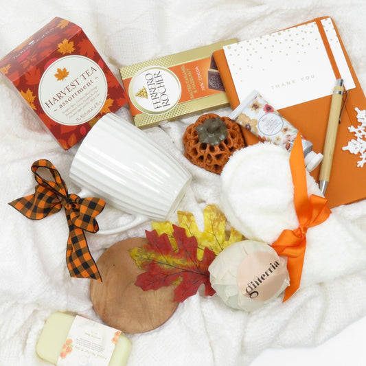 Cozy Fall Gift Box | Autumn Self Care Package - Gifterria US -