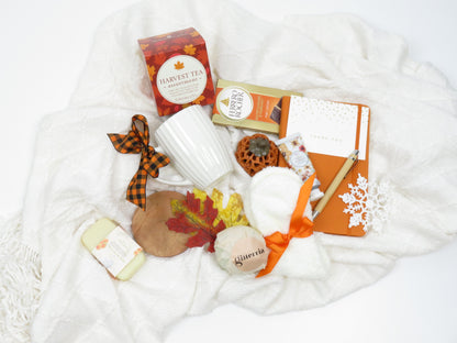 Cozy Fall Gift Box | Autumn Self Care Package - Gifterria US - 