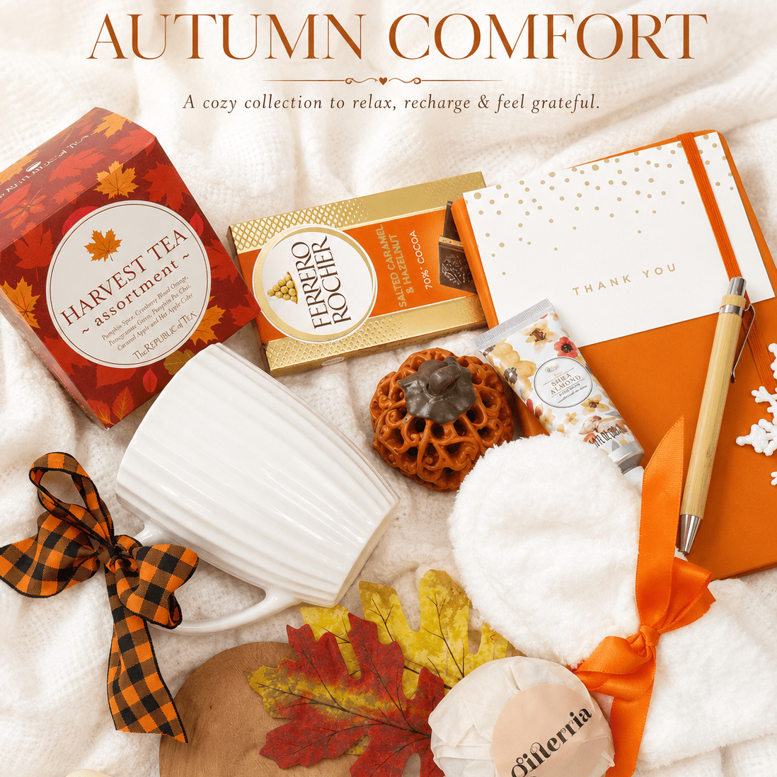 Cozy Fall Gift Box | Autumn Self Care Package - Gifterria US - 