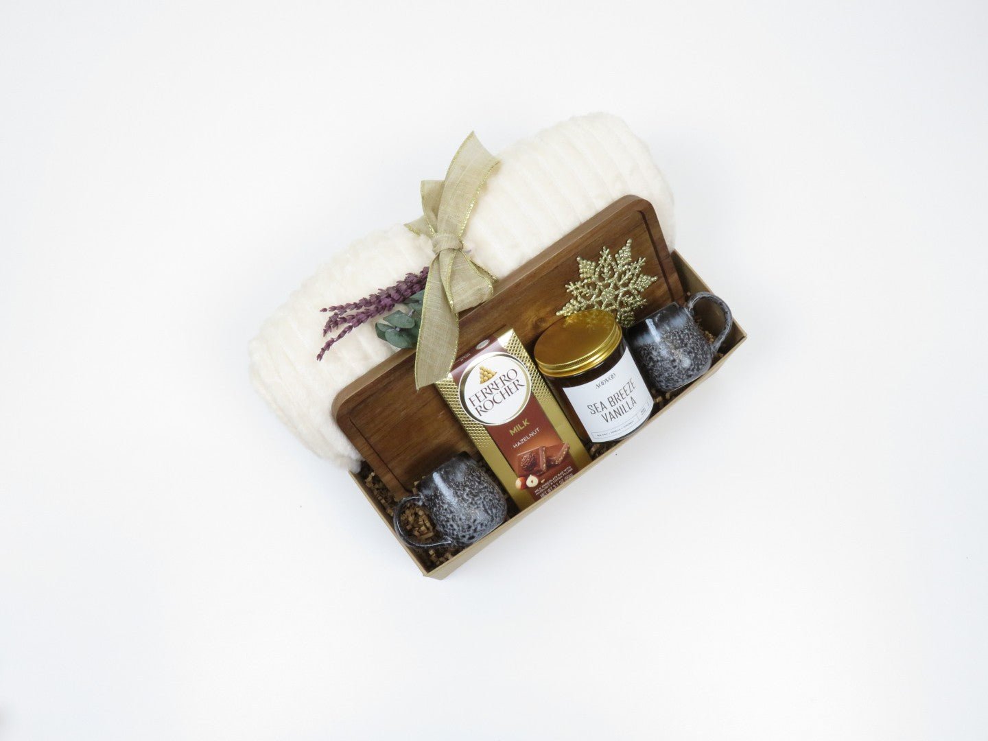 Cozy Gift Box with Chocolate Bar - Gifterria US - Gift Box