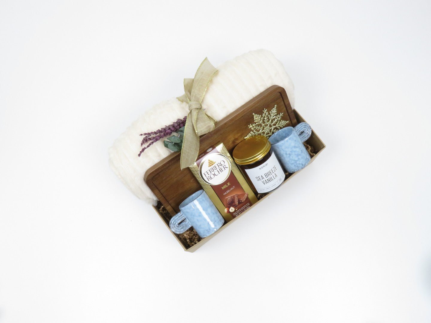 Cozy Gift Box with Chocolate & Candle | Gifterria US