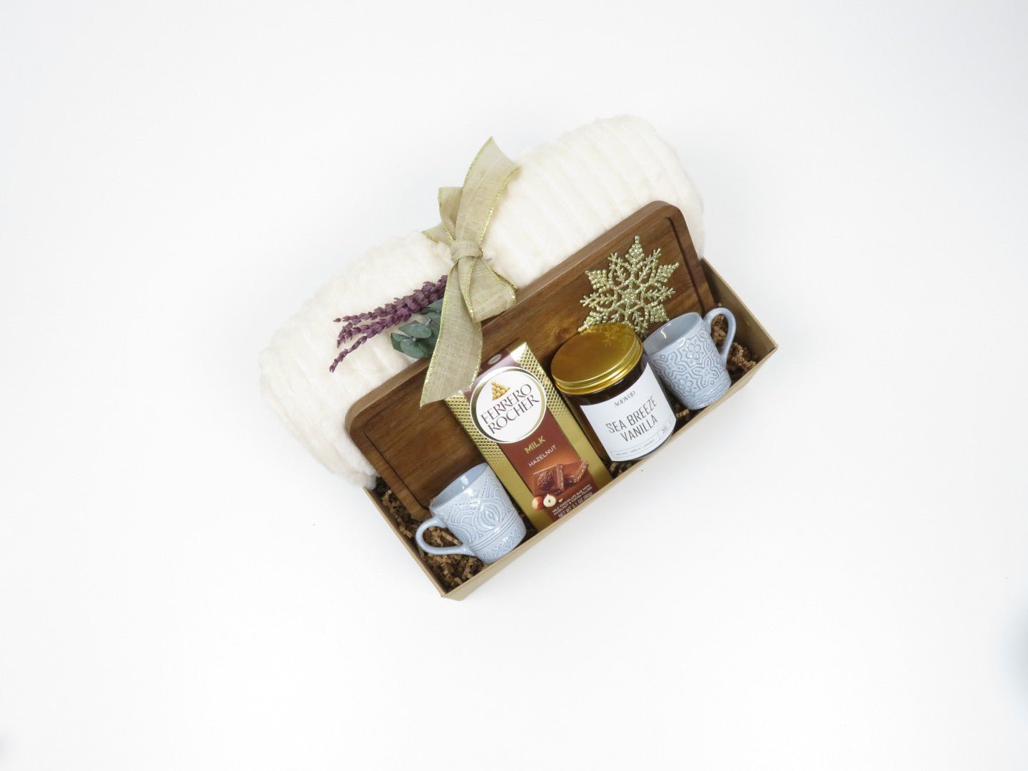 Cozy Gift Box with Chocolate Bar - Gifterria US - Gift Box