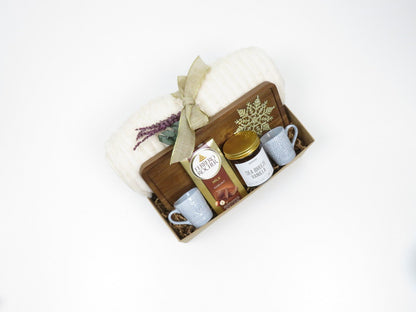 Cozy Gift Box with Chocolate Bar - Gifterria US - Gift Box
