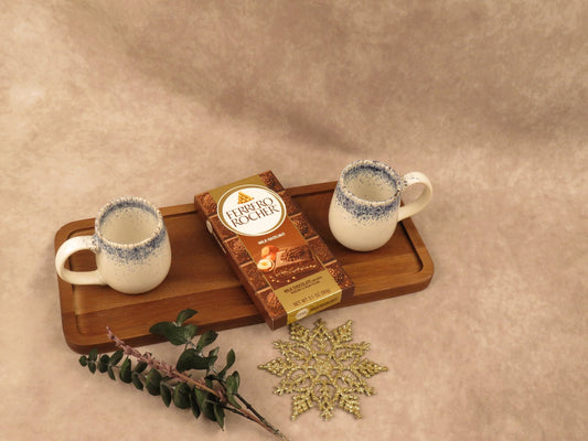 Cozy Gift Box with Chocolate Bar and Vanilla Candle - Gifterria - Gift Box