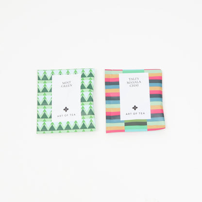 Cozy Self-Care Gift Box - two artisan tea sachets