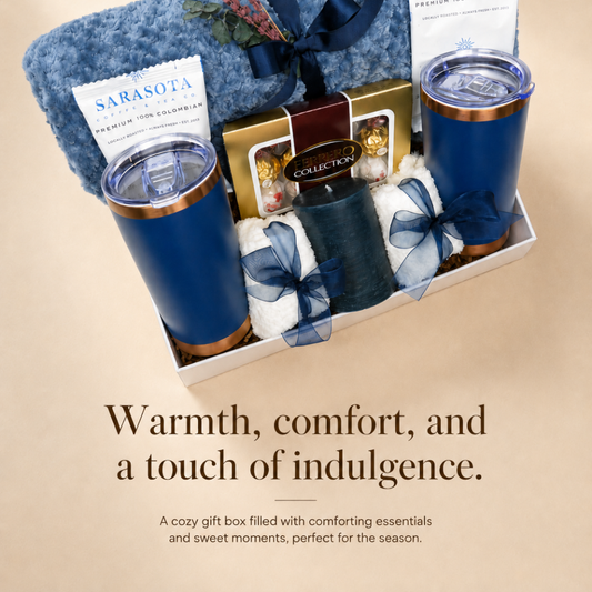 Cozy Coffee Lover Gift Box – Luxury Self-Care Gift Set