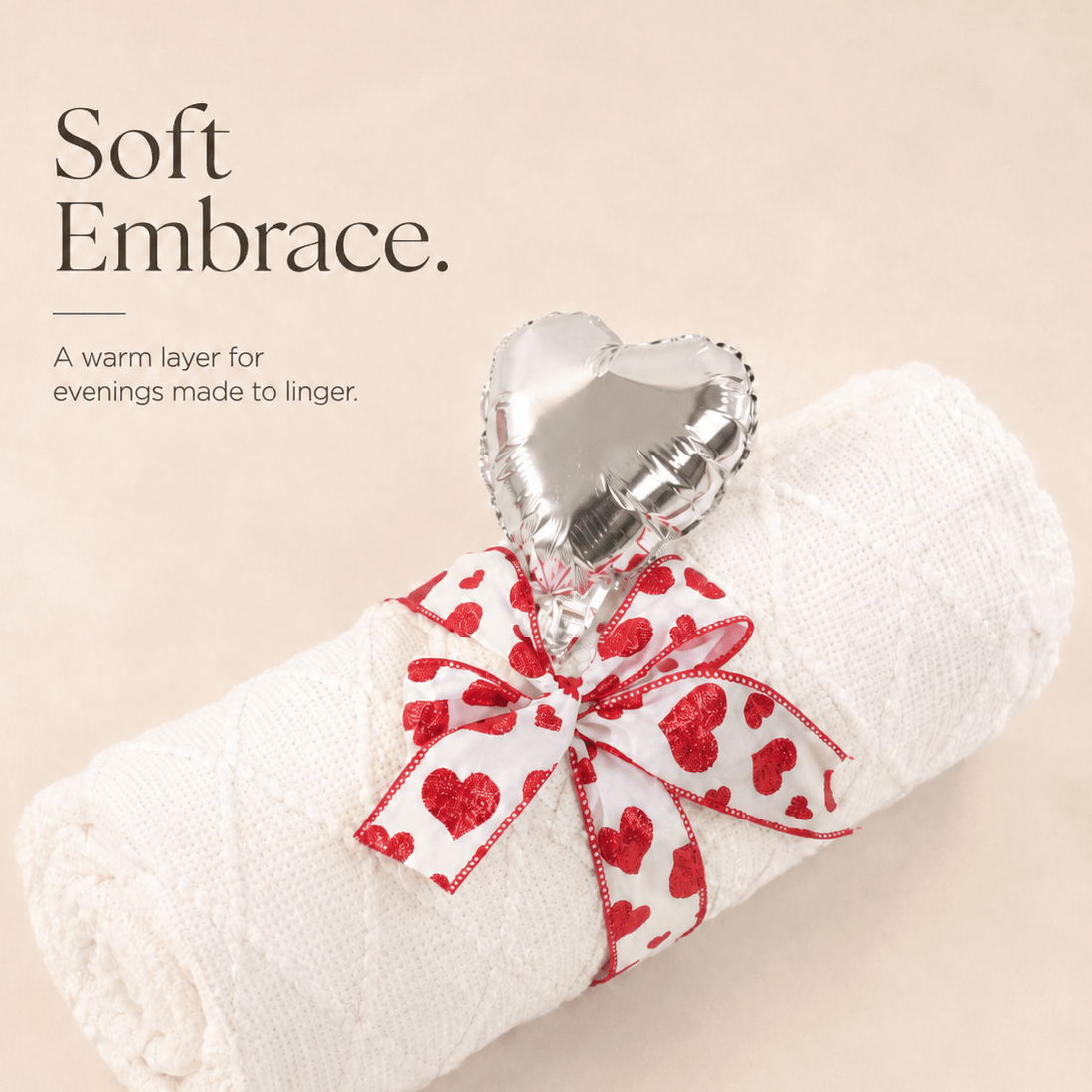Deluxe Romantic Gift Set with Plush Blanket, Wine Glasses & Chocolates - Gifterria US - Gift Set
