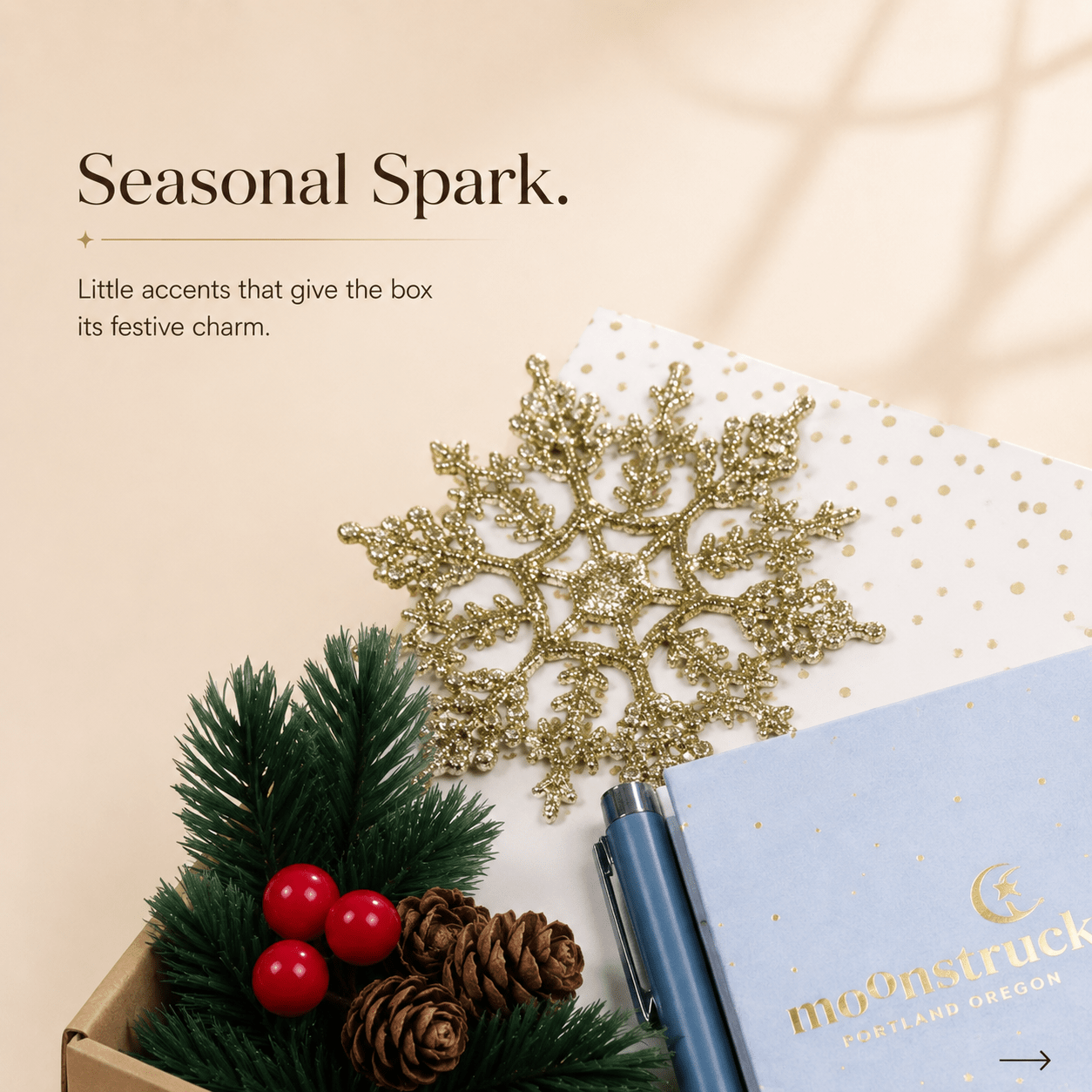 Elegance Gift Set with Chocolate, Notebook, and Decorative Items - Gifterria US - Gift Set