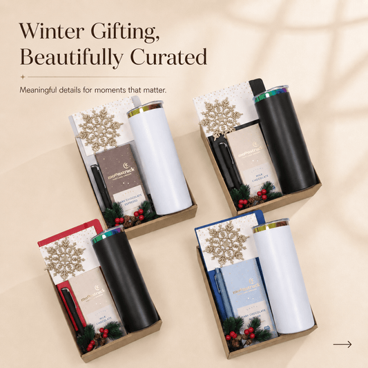 Elegance Gift Set with Chocolate, Notebook, and Decorative Items - Gifterria US - Gift Set