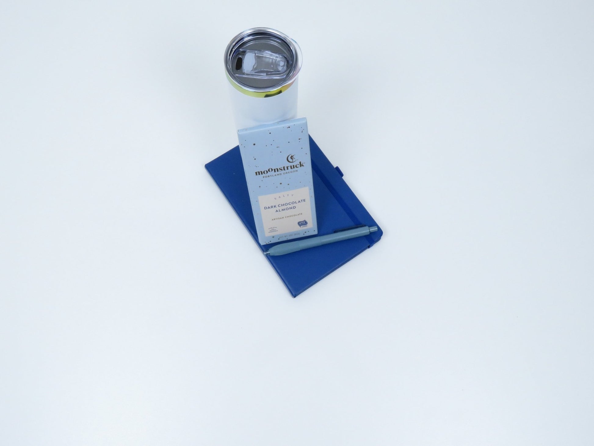 Elegance Gift Set with Chocolate, Notebook, and Decorative Items - Gifterria US - Gift Set