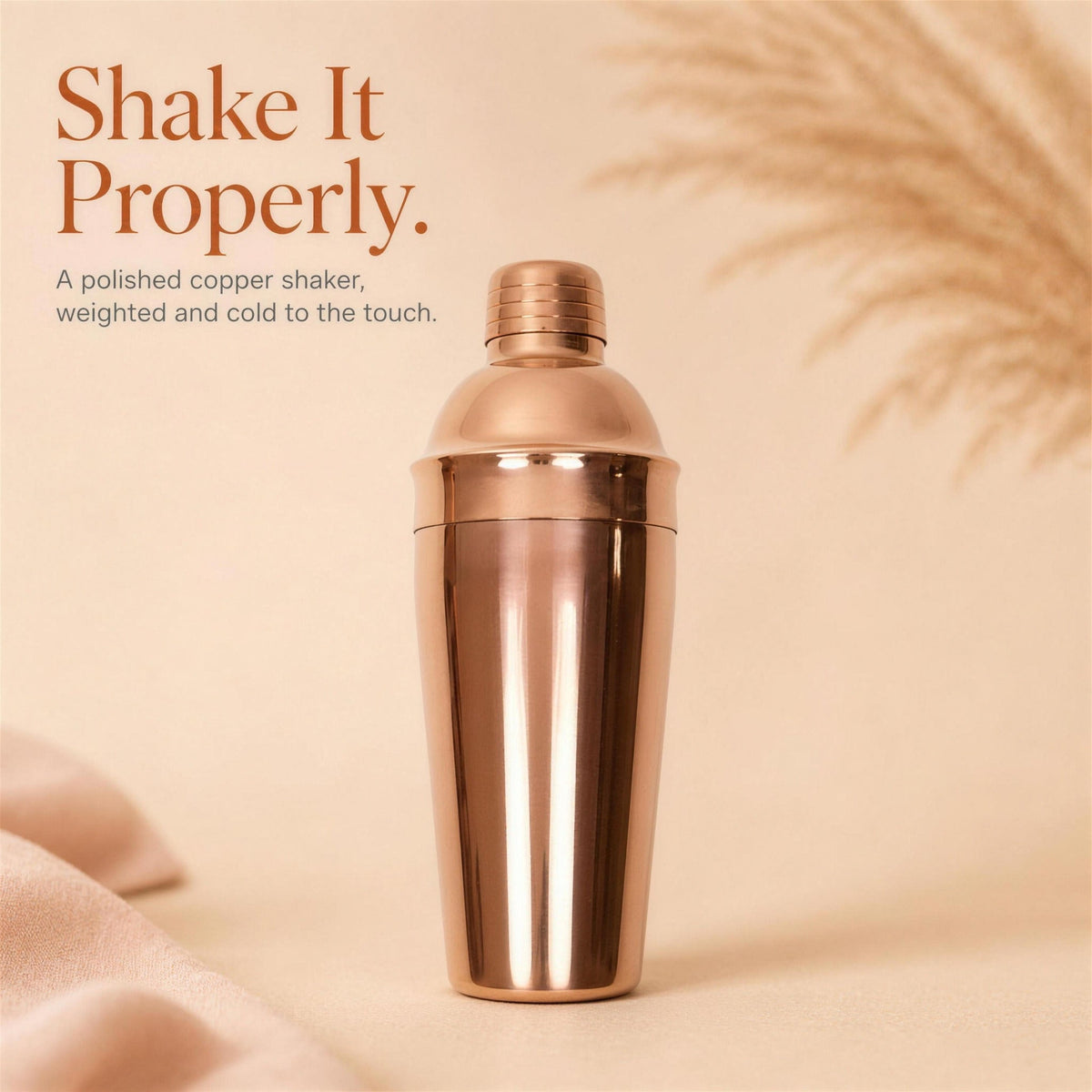 Elegant Cocktail Hour Gift Box with a Copper Shaker and Margarita Salt Rimmer - Gifterria US - Gift Box