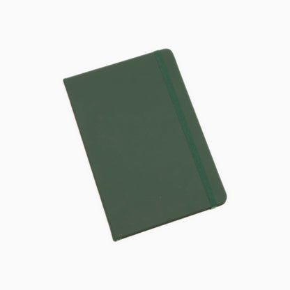 Festive Christmas Gift Box - green hardcover notebook