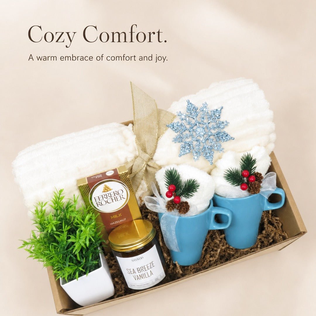 Festive Comfort & Joy Holiday Gift Box - Gifterria US - Gift Box