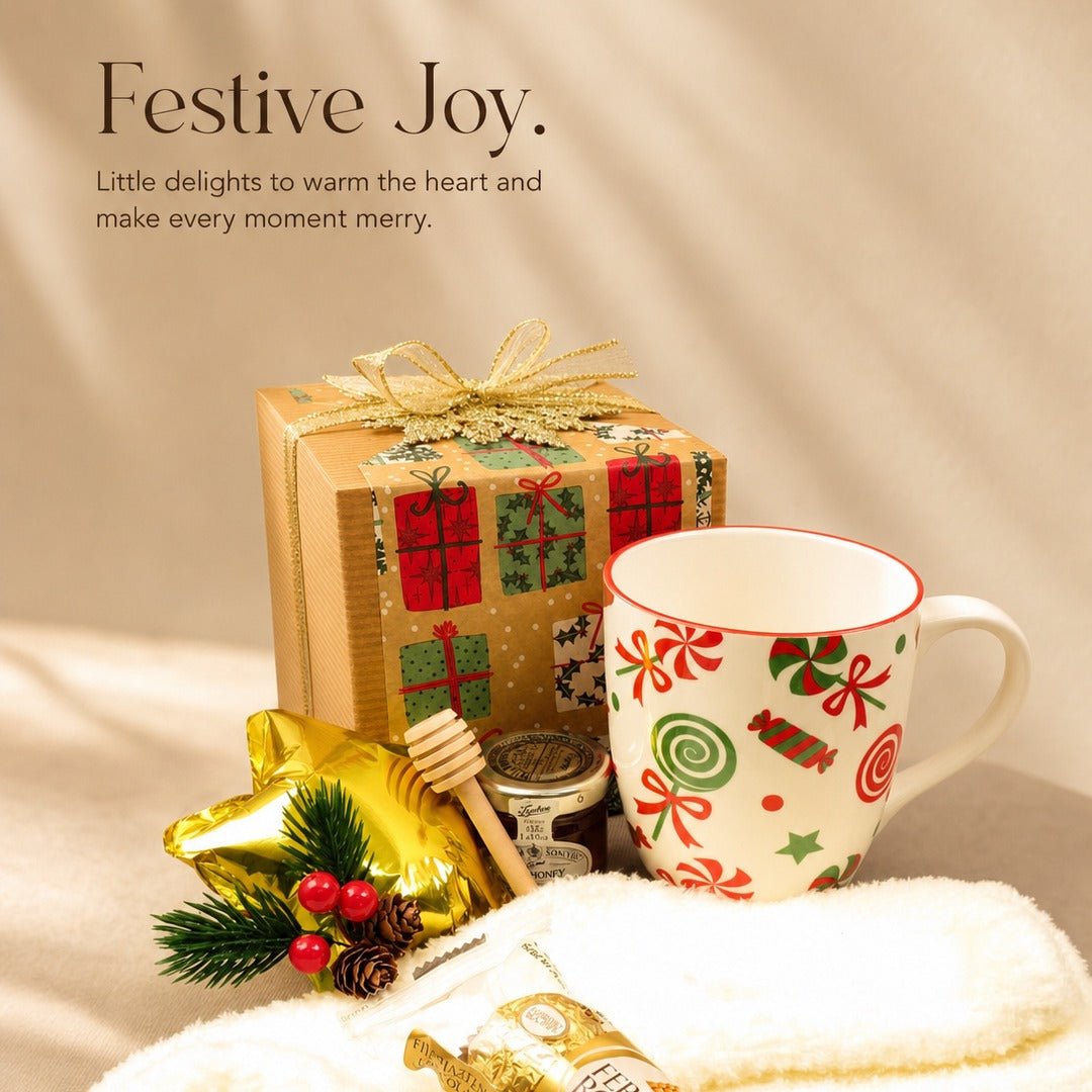 Festive Holiday Cheer Gift Box - Gifterria US - Gift Set