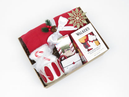 Festive Warmth & Sweet Surprises Holiday Gift Box - Gifterria US - Gift Box