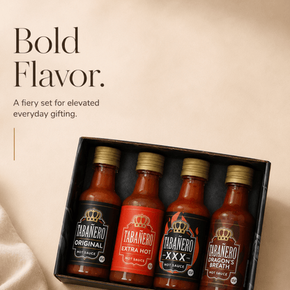 Gourmet Chef's Gift Box for Him with Apron, Hot Sauces and Engraved Spatula - Gifterria US - Gift Box