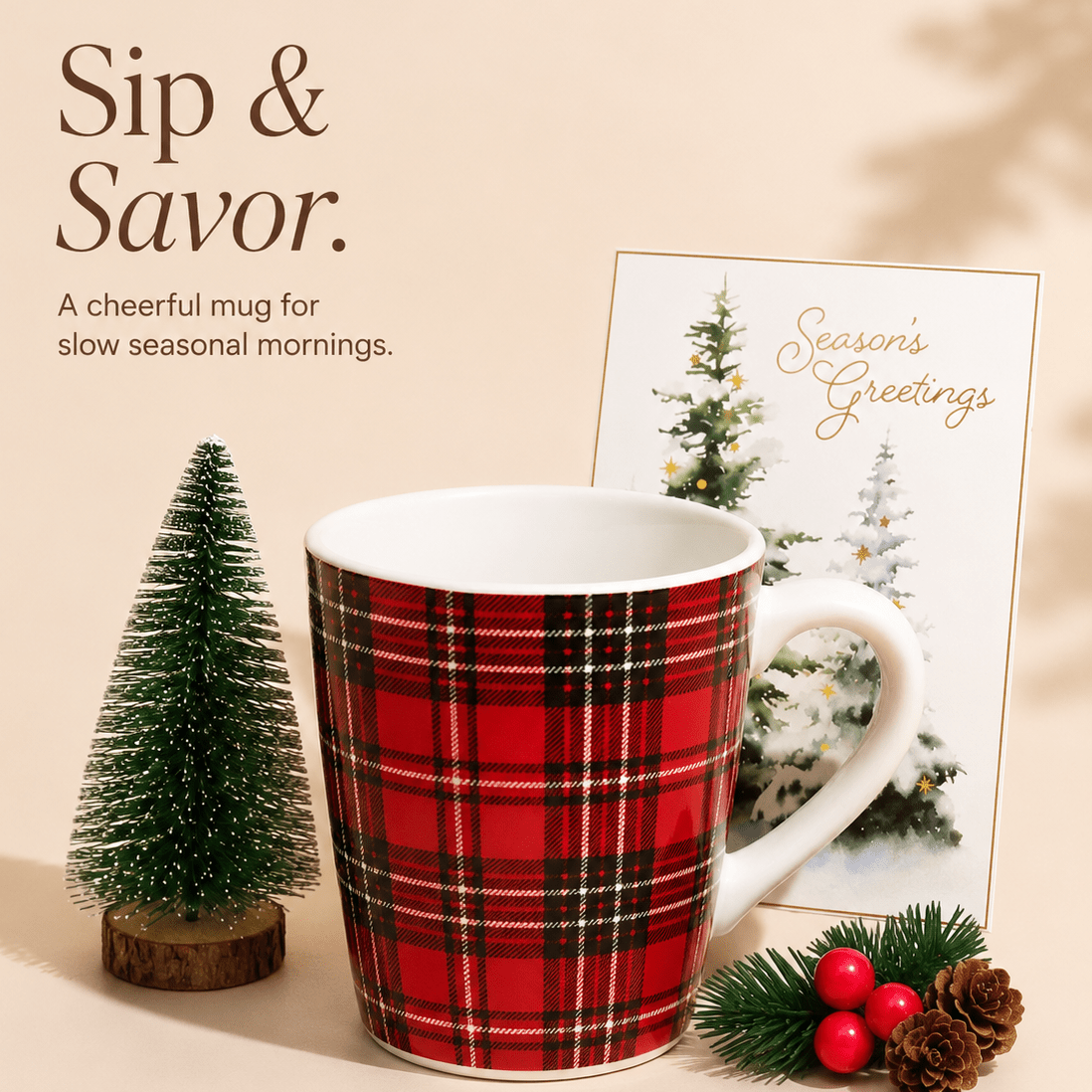 Holiday Cheer Cozy Tea Gift Set - Gifterria US - 