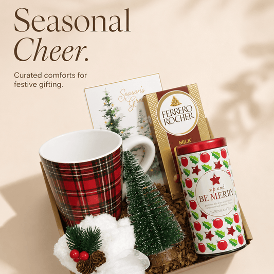 Holiday Cheer Cozy Tea Gift Set - Gifterria US -