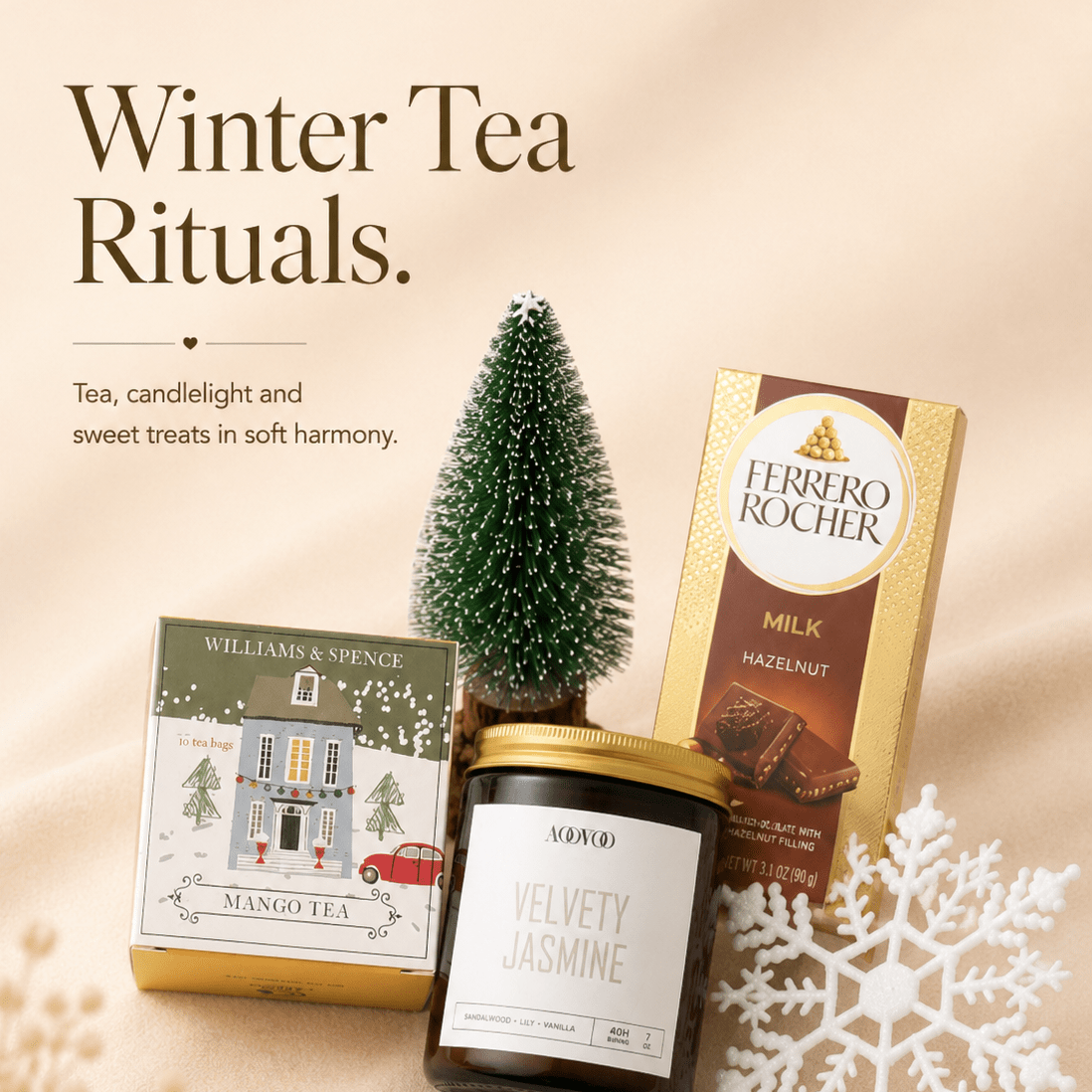 Holiday Cozy Gift Box - Christmas Gift Set for Her - Gifterria US - 