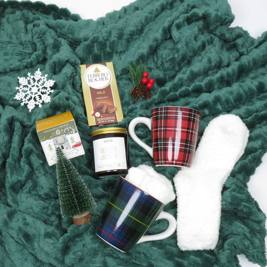 Holiday Cozy Gift Box - Christmas Gift Set for Her - Gifterria US -