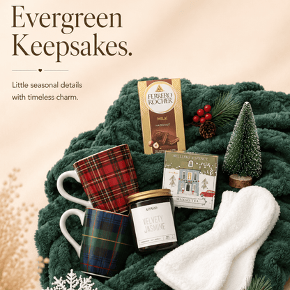 Holiday Cozy Gift Box - Christmas Gift Set for Her - Gifterria US - 