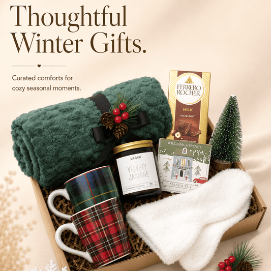 Holiday Cozy Gift Box - Christmas Gift Set for Her - Gifterria US - 