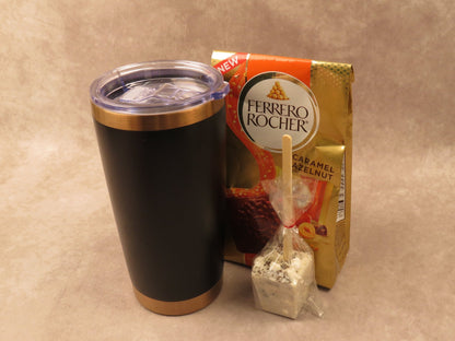 Holiday Gift Set with Insulated Tumbler and Festive Treats - Gifterria - Gift Set