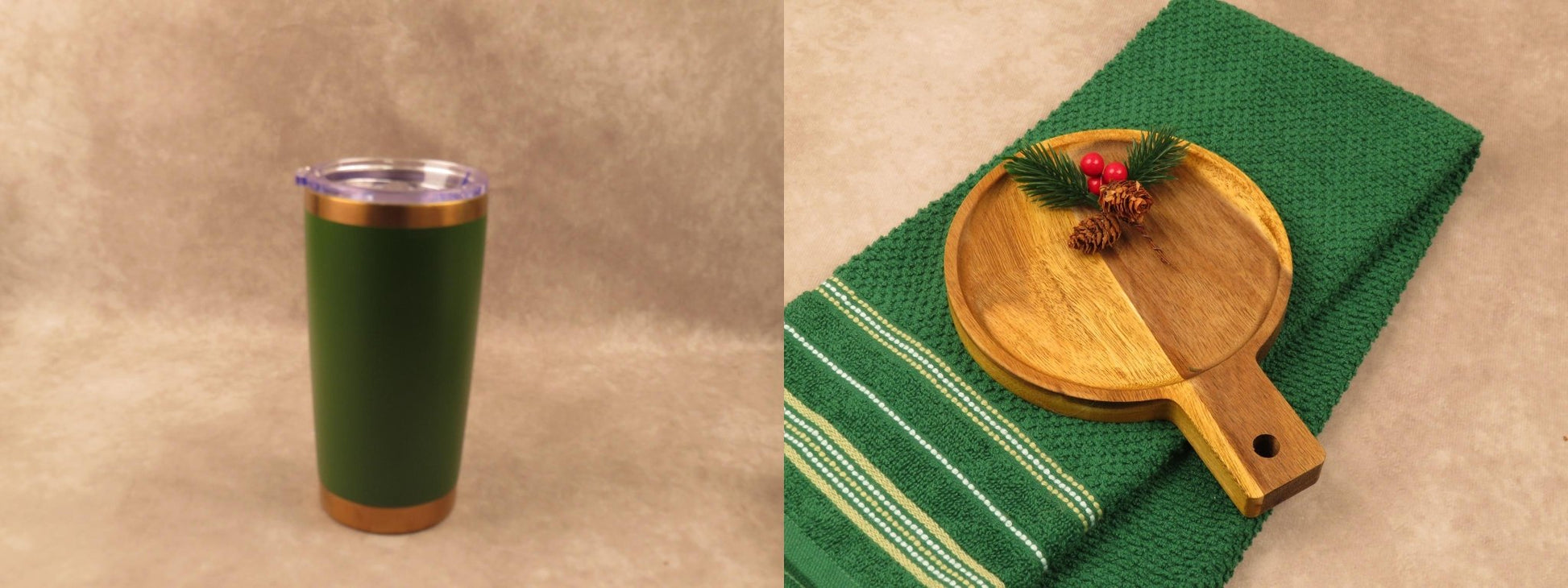 Holiday Gift Set with Insulated Tumbler and Festive Treats - Gifterria - Gift Set